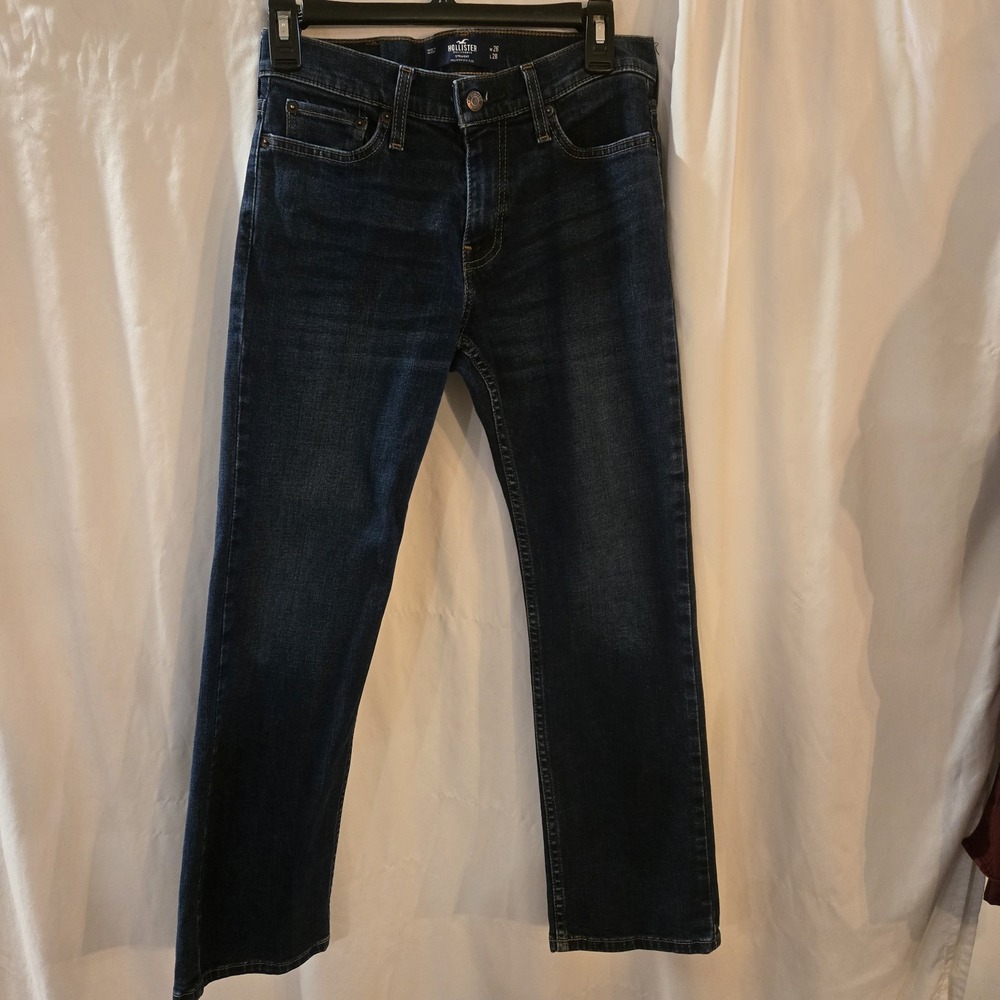 Men's Hollister Epic Flex Skinny Size 32x26 Denim Blue Jeans‎